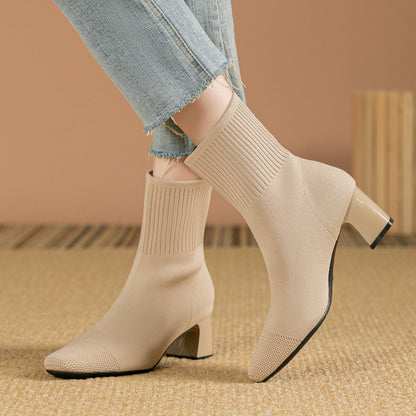 Bottines Chaussettes
